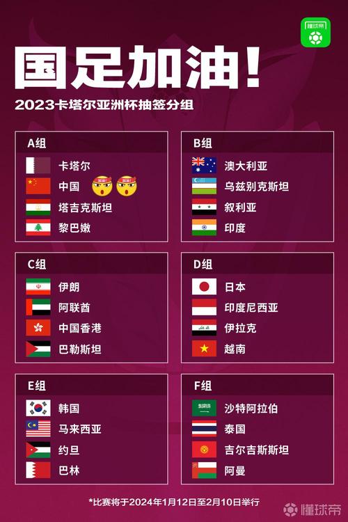 亚洲杯2021足球赛程中国时间