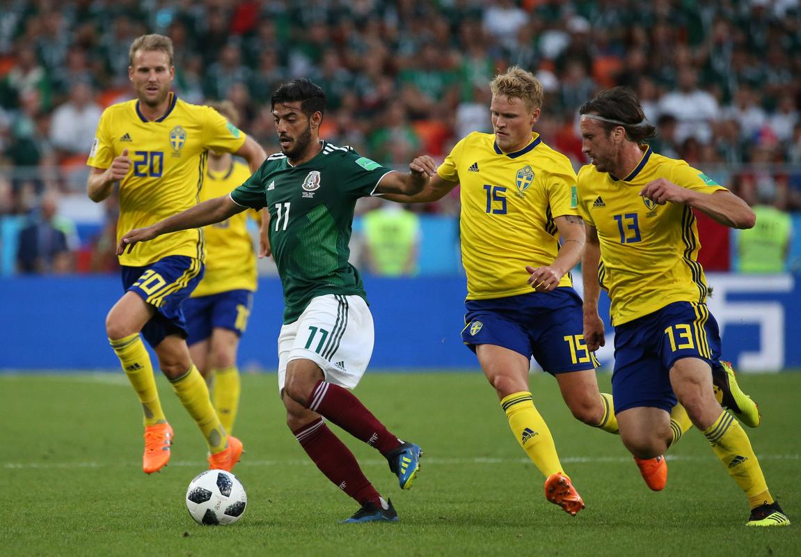 墨西哥vs瑞典阵型